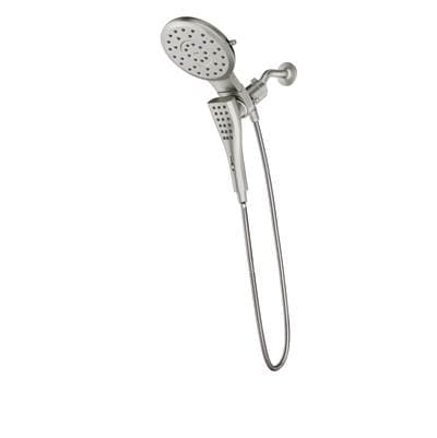 Verso Combination Shower featuring Infiniti Dial in Brushed Nickel by Moen