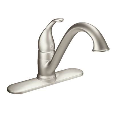 Camerist One-Handle Low Arc Kitchen Faucet, Spot Resist Stainless by Moen