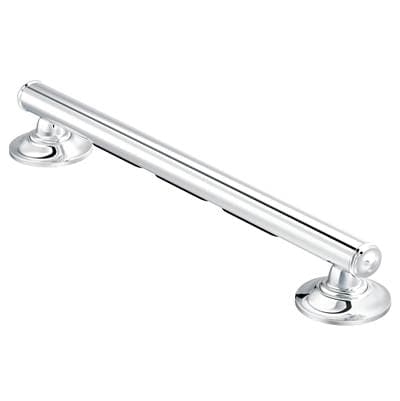 Chrome 16'' designer grab bar by Moen