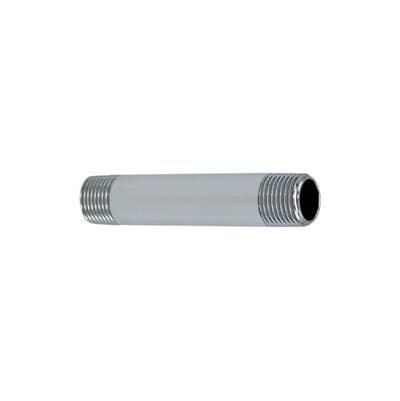4 inch Pipe Nipple - Lead Free, All Brass - 1/2 inch IPS by Mountain Plumbing