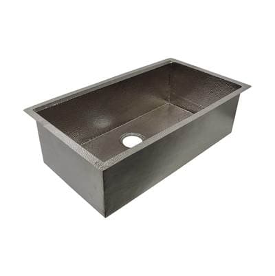 Native Trails cocina Concierge 33 Kitchen Sink Brushed Nickel