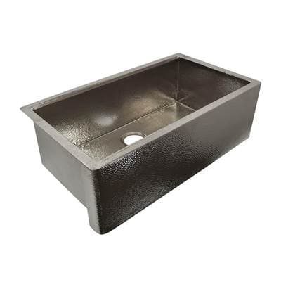 Farmhouse Concierge 33 Kitchen Sink Brushed Nickel by Native Trails