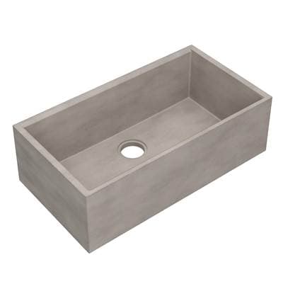 Farmhouse Concierge 3318 Kitchen Sink Ash w Cutting Board by Native Trails