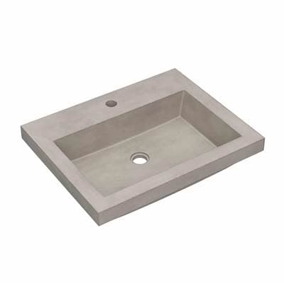 Trough 2419 Bathroom Sink Ash by Native Trails