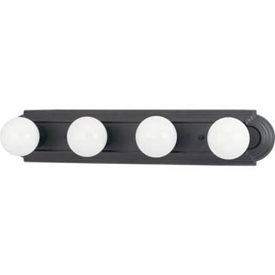 4 Light-24'' Racetrack Vanity by Nuvo