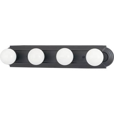 4 Light-24'' Racetrack Vanity by Nuvo