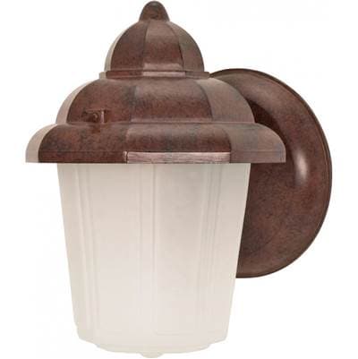 1 Light Hood Outdoor Wall Lantern by Nuvo