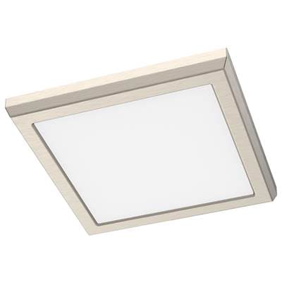 BLINK 10W LED 7'' SQ BR. NICKEL by Nuvo
