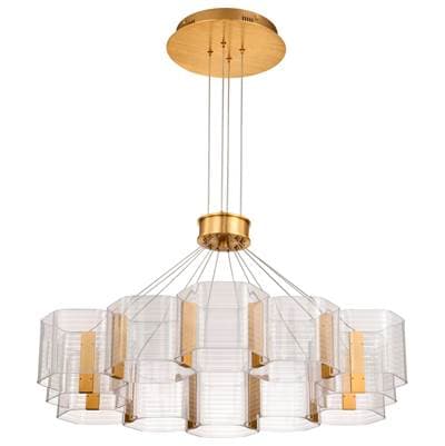 Kenzo Led 12 Light Chandelier by Nuvo