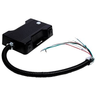 Add on Emergency Backup Battery for LED Wide Beam Angle Canopy Light Fixtures; 8 Watt; Black Finish by Nuvo