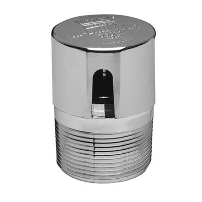 Chrome In-Line Vent Carded by Oatey