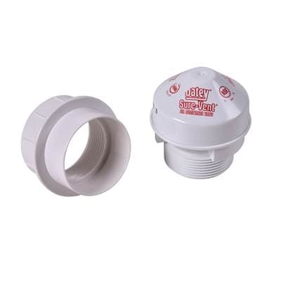 20 Branch, 8 Stack Dfu Sure-Vent, 1.5 In, Str Pvc Adap by Oatey