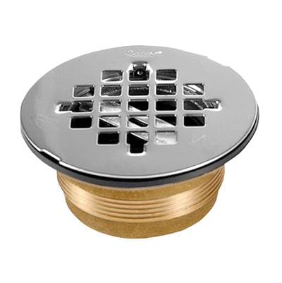 140Nc-Brass Shower Drain-No Caulk Imp by Oatey