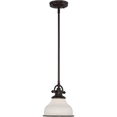 Mini Pendant Palladian Bronze by Quoizel