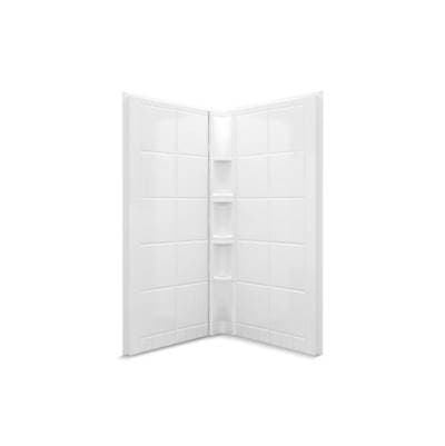Sterling Plumbing intrigueE 39'' x 39'' Vikrell tile neo-angle shower wall set
