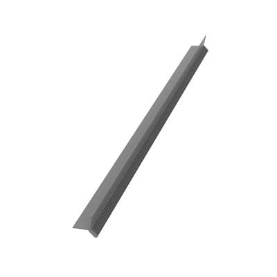 96 in. Corner Trim Kit with PVC Top in Ash Gray by Swan