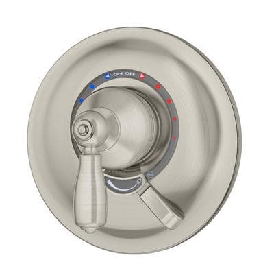 Allura Shower Valve Trim in Satin Nickel (Valve Not Included) by Symmons