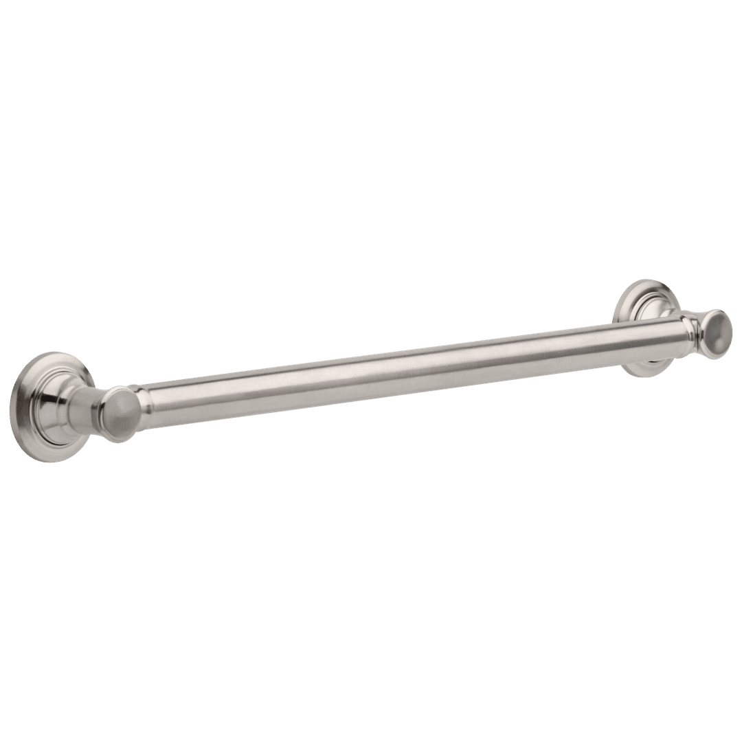 BathSafety 24'' Traditional Decorative ADA Grab Bar - Stainless by Delta Faucet