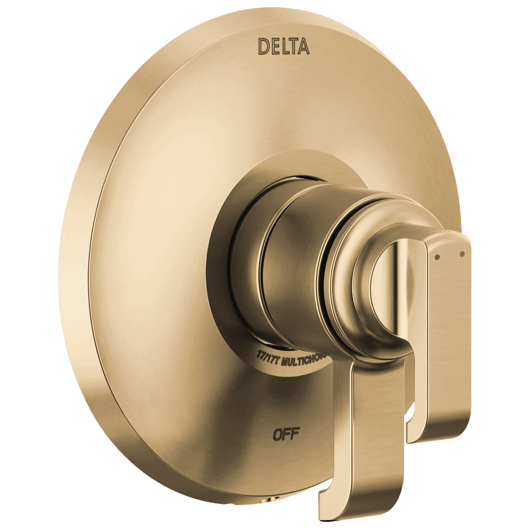 Delta Faucet TetraE 17 Series Valve Only Trim - Lumicoat Champagne Bronze by Delta Faucet
