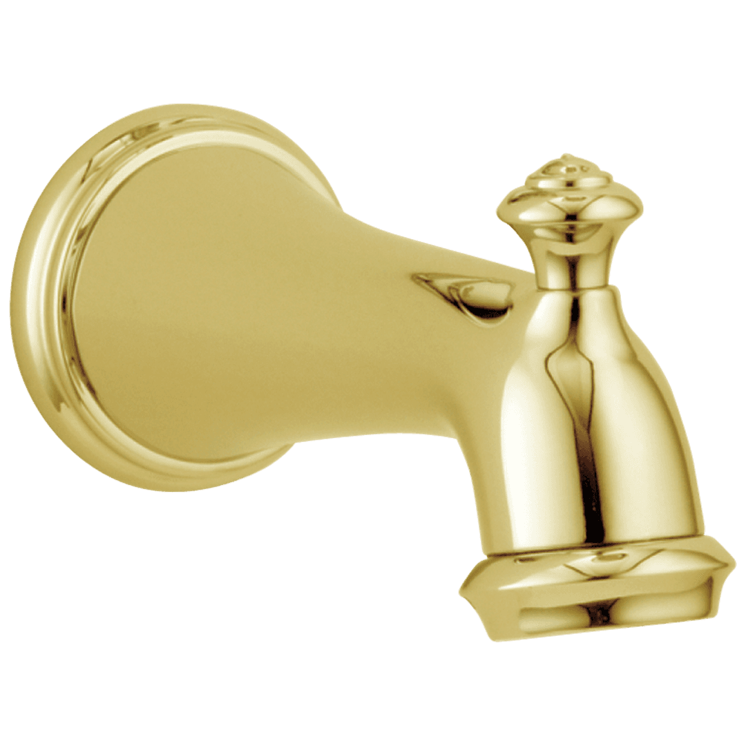 Delta Faucet Victorian Tub Spout - Pull-Up Diverter - Polished Brass by Delta Faucet
