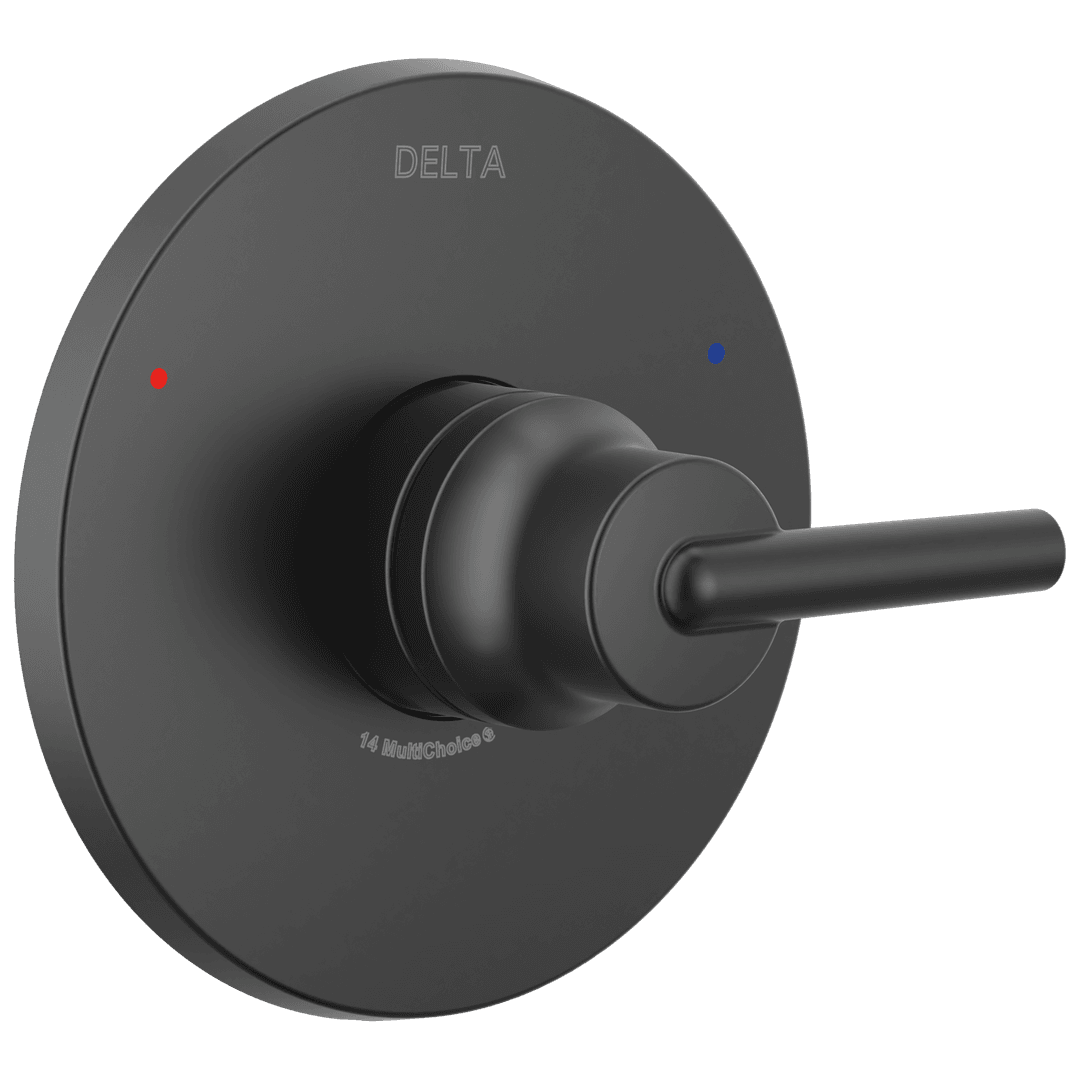 Delta Faucet Trinsic Monitor 14 Series Valve Only Trim - Matte Black by Delta Faucet