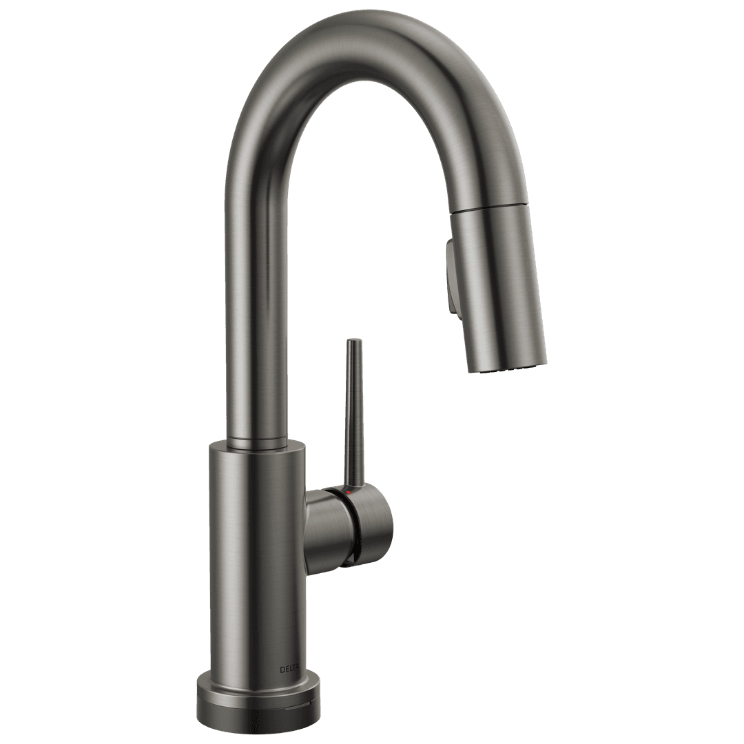 Delta Faucet Trinsic | Single handle | Pull-down - Black Stainless by Delta Faucet