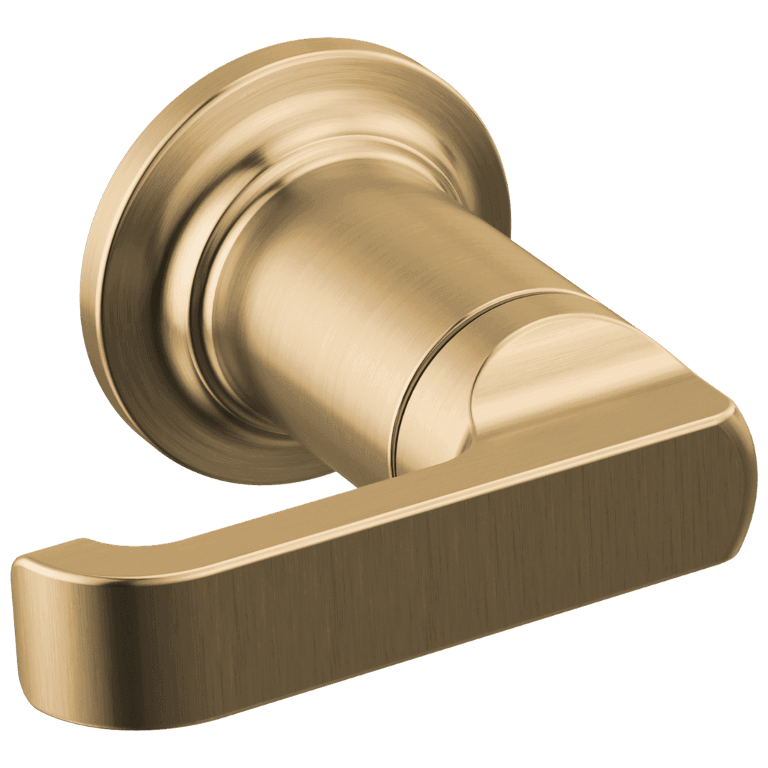 Delta Faucet Tetrae Wall Mount Tub Filler Handle - Lever - Lumicoat Champagne - Bronze by Delta Faucet