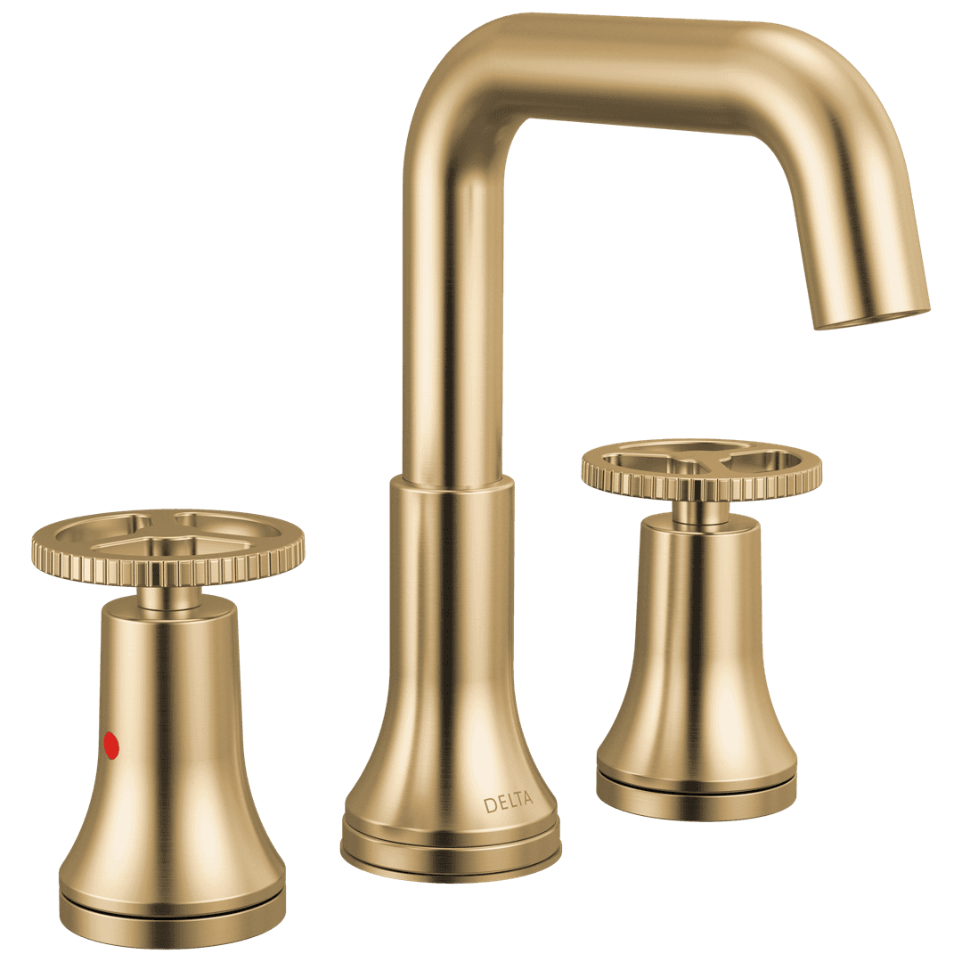 Delta Faucet Trinsic Two Handle Widespread Bathroom Faucet - Champagne Bronze by Delta Faucet