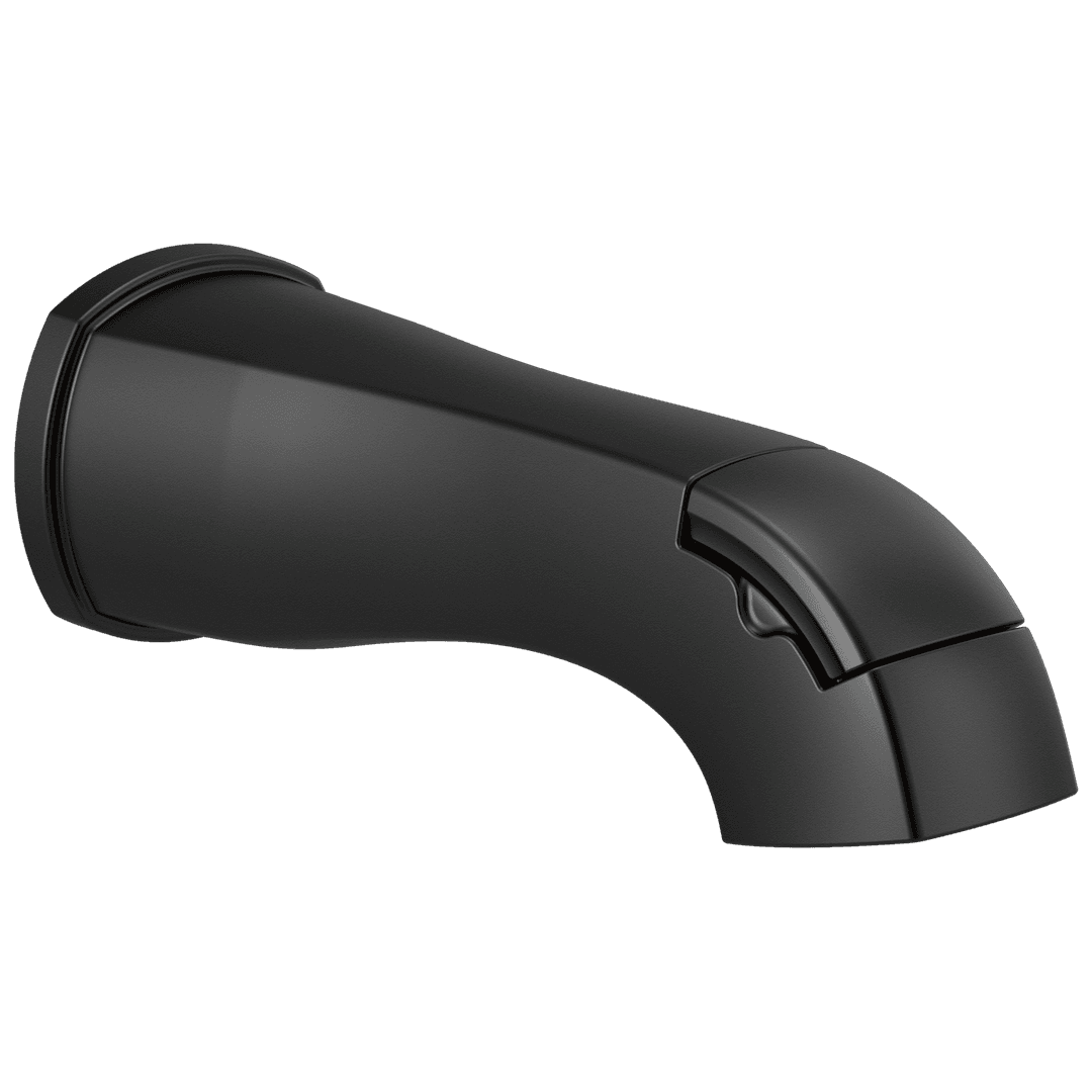 Delta Faucet Stryke Diverter Tub Spout - Matte Black by Delta Faucet