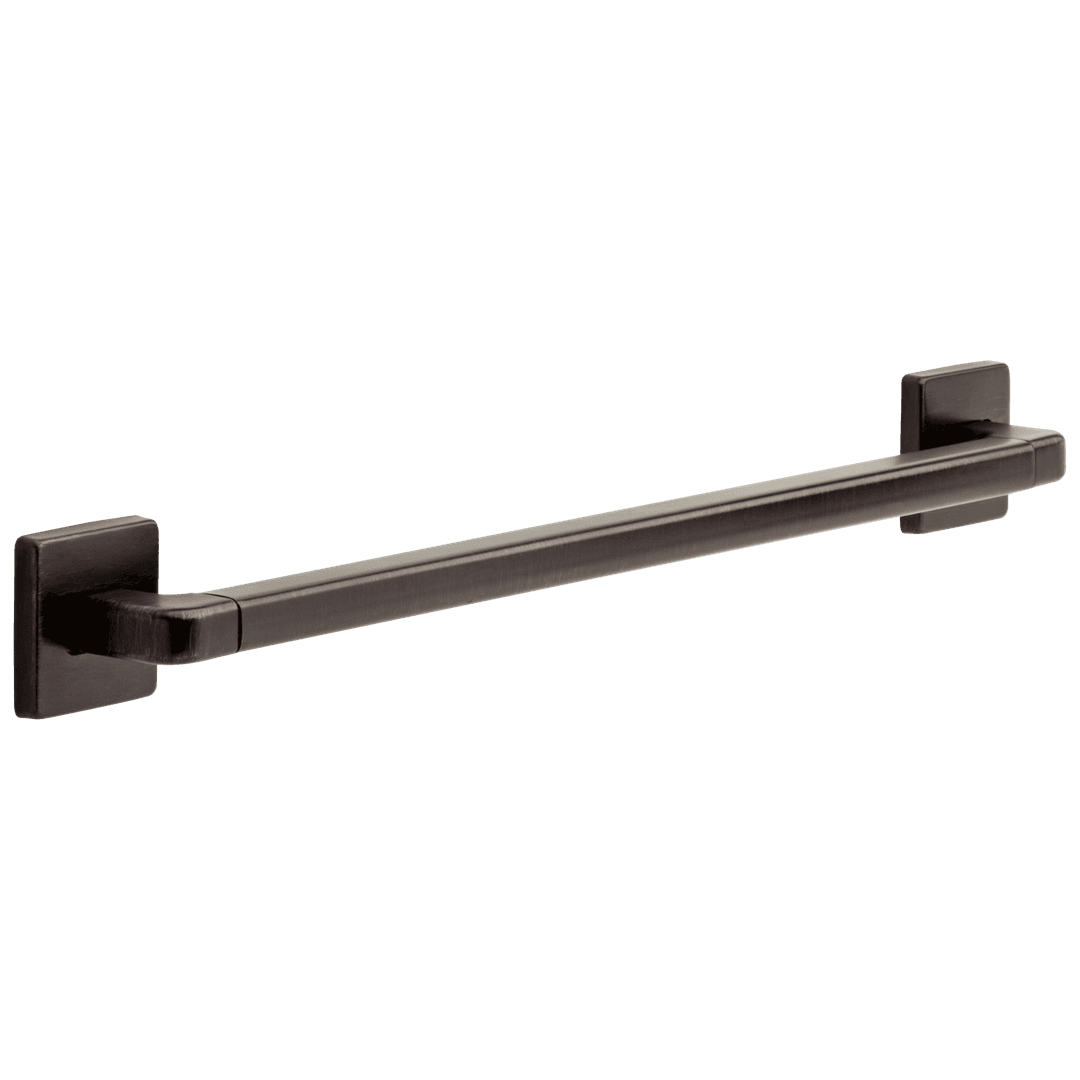 BathSafety 24'' Angular Modern Decorative ADA Grab Bar - Venetian Bronze by Delta Faucet