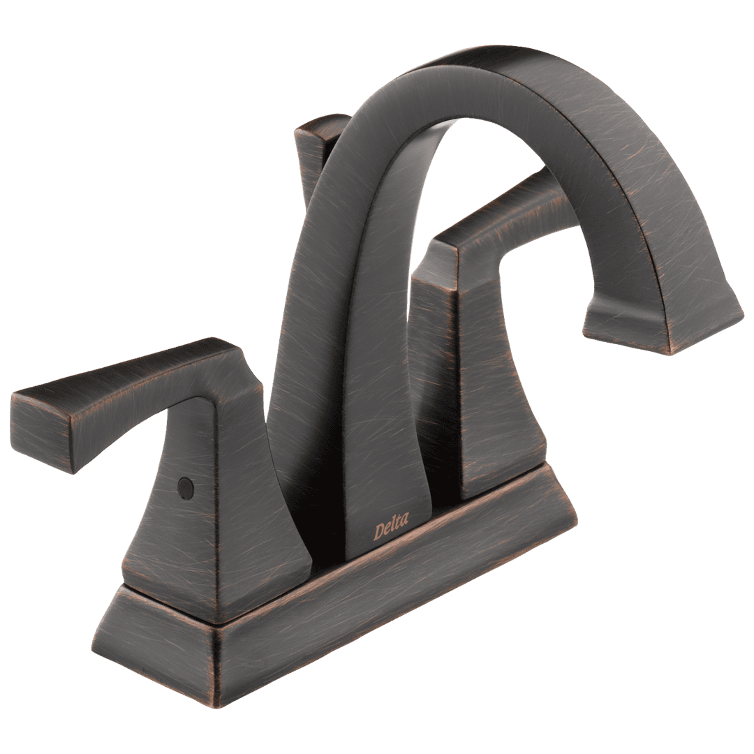 Delta Faucet DrydenE Two Handle Centerset Bathroom Faucet - Venetian Bronze by Delta Faucet