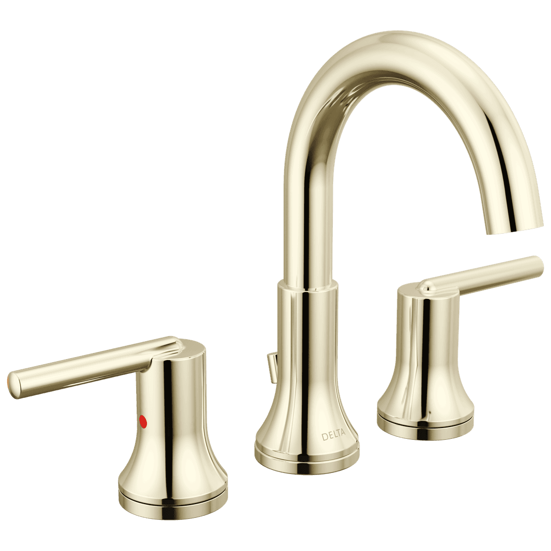 Delta Faucet Trinsic Two Handle Widespread Bathroom Faucet - Polished Nickel by Delta Faucet