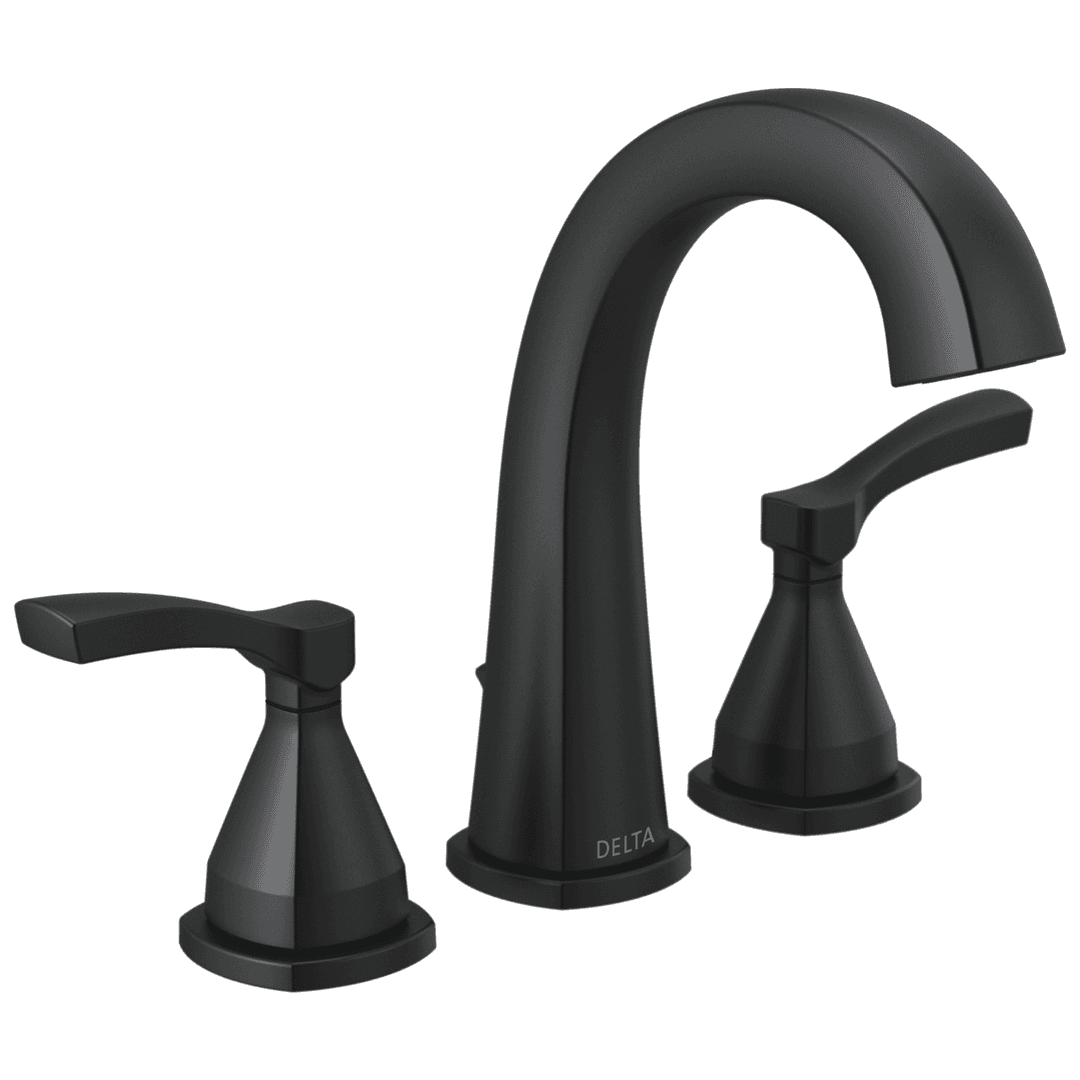 Delta Faucet Stryke Widespread Faucet - - Matte Black by Delta Faucet