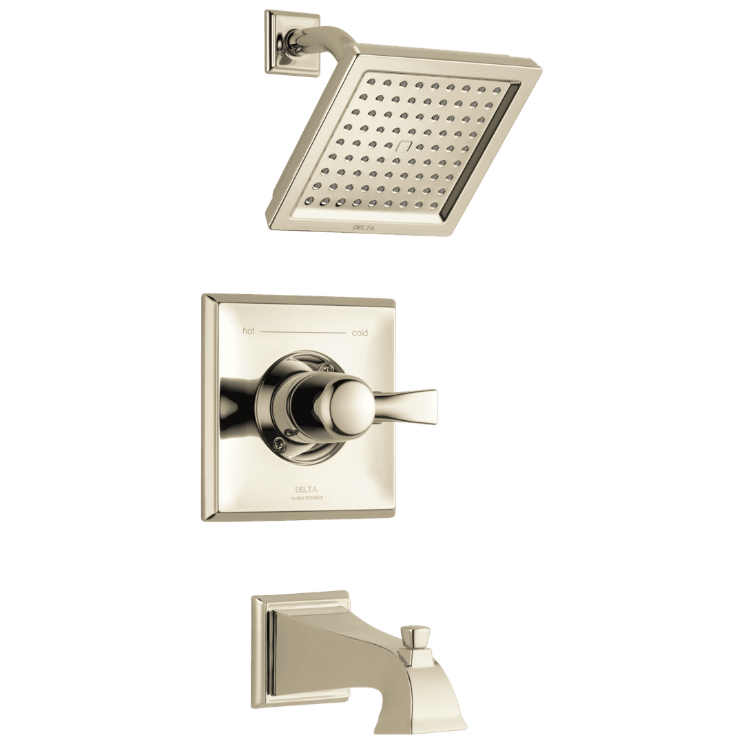 Delta Faucet DrydenE Monitor 14 Series Tub & Shower Trim - Polished Nickel by Delta Faucet