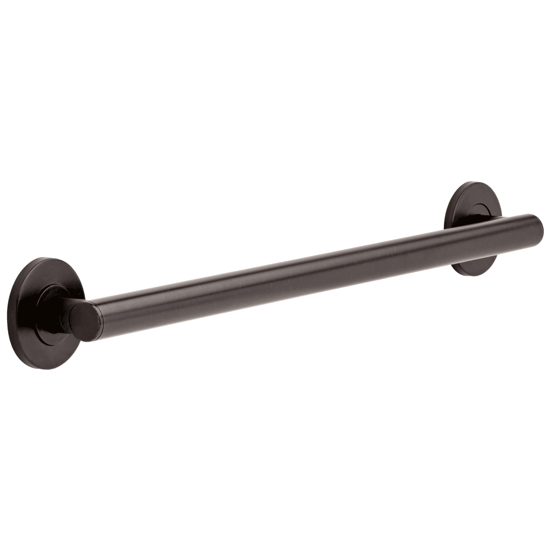 BathSafety 24'' Contemporary Decorative ADA Grab Bar - Venetian Bronze by Delta Faucet