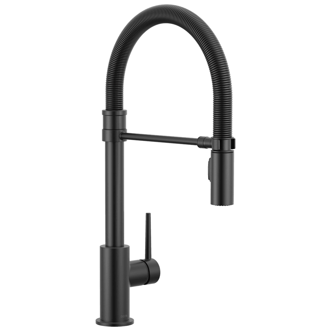 Delta Faucet Trinsic | Single-handle | Pull-down - Matte Black by Delta Faucet