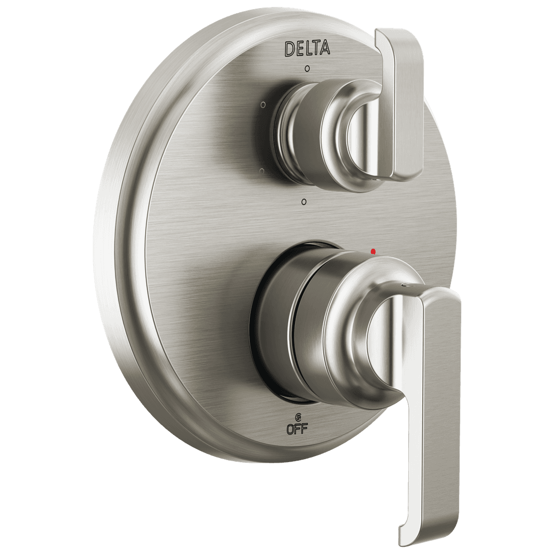 Delta Faucet Tetrae 14 Series Integrated Diverter Trim With 6-setting - Lumicoat - Stainless by Delta Faucet