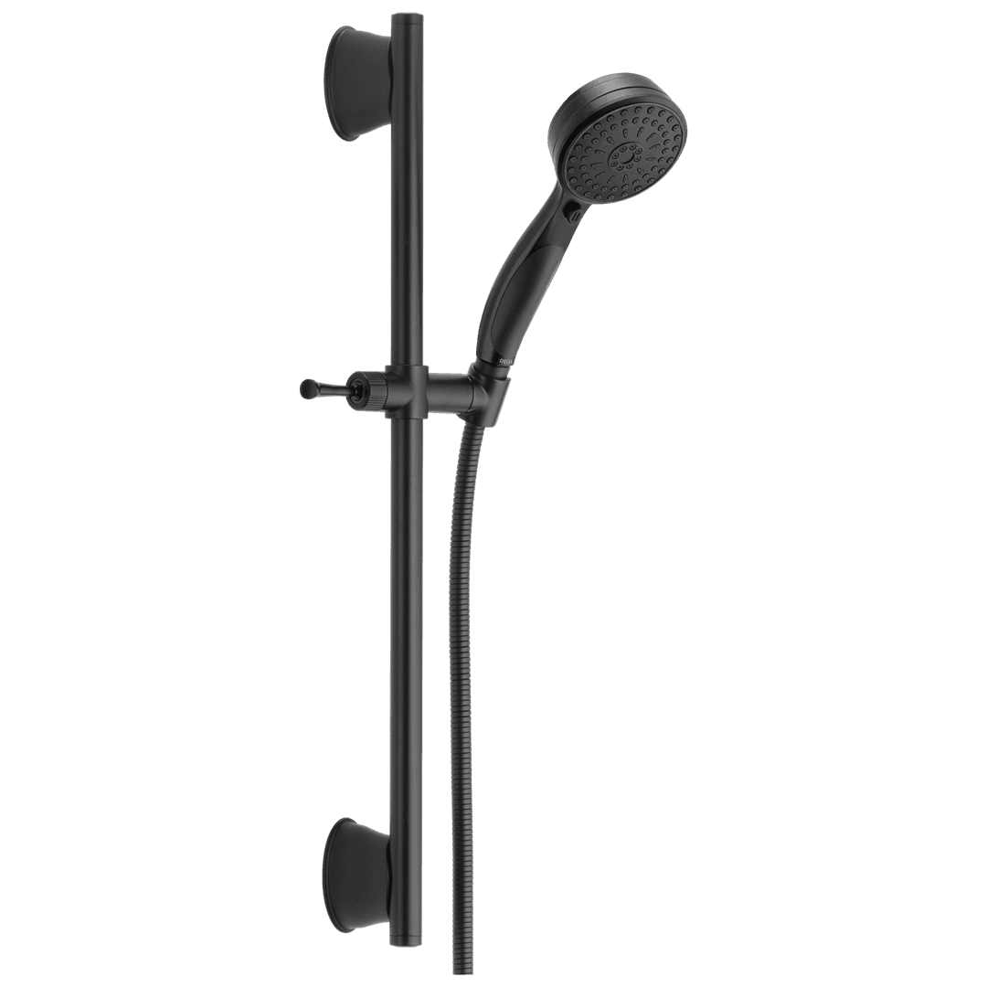 Delta Faucet Universal Showering Components ActivTouch HS 1.75 GPM w/ Slide Bar 9S - Matte Black by Delta Faucet
