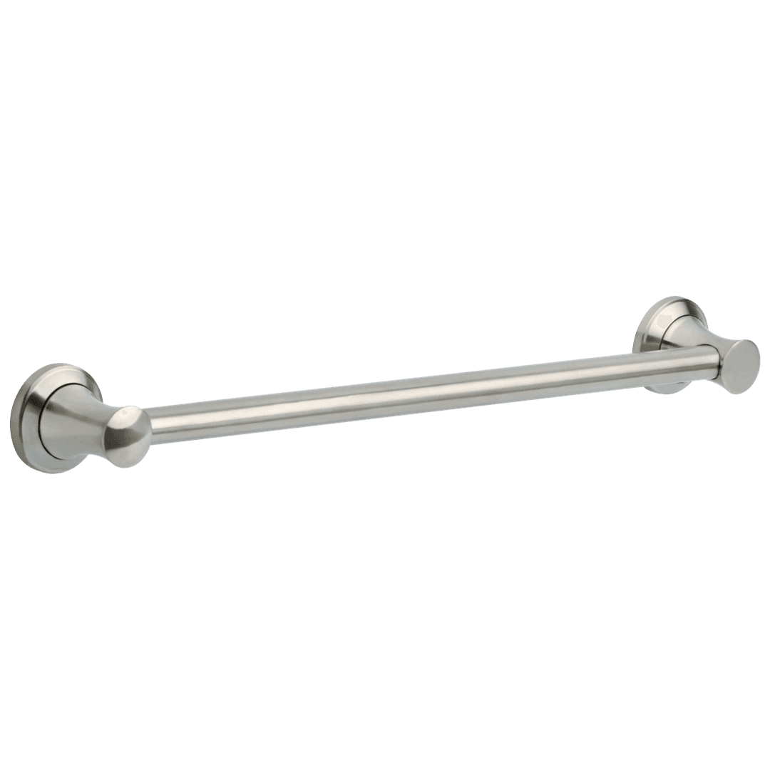 BathSafety 24'' Transitional Decorative ADA Grab Bar - Stainless by Delta Faucet