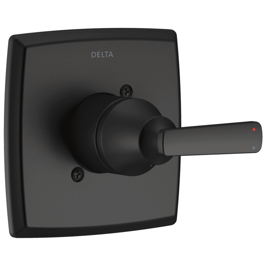 Ashlyn Monitor 14 Series Valve Only Trim - Matte Black by Delta Faucet