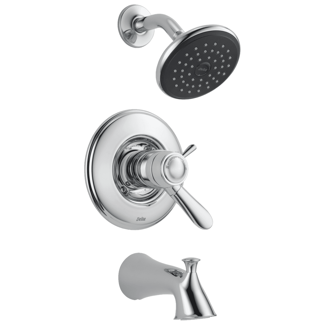 Delta Faucet Lahara TempAssure 17T Series Tub & Shower Trim - Chrome by Delta Faucet