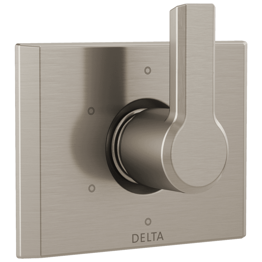 Delta Faucet Pivotale 6-setting 3-port Diverter Trim - Lumicoat - Stainless by Delta Faucet