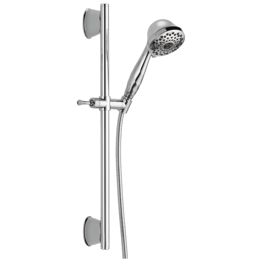 Delta Faucet Universal Showering Components 7-Setting Slide Bar Hand Shower - Chrome by Delta Faucet
