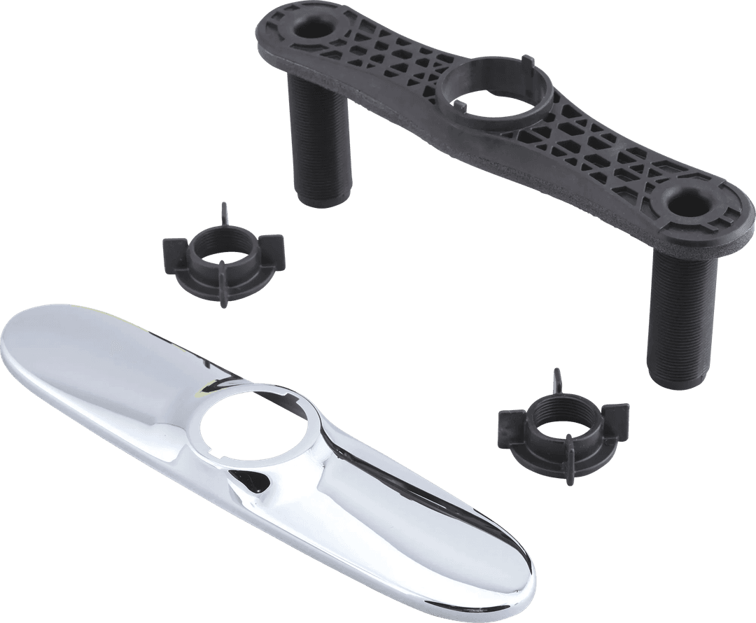 Essa Escutcheon w/ Baseplate & Nuts by Delta Faucet