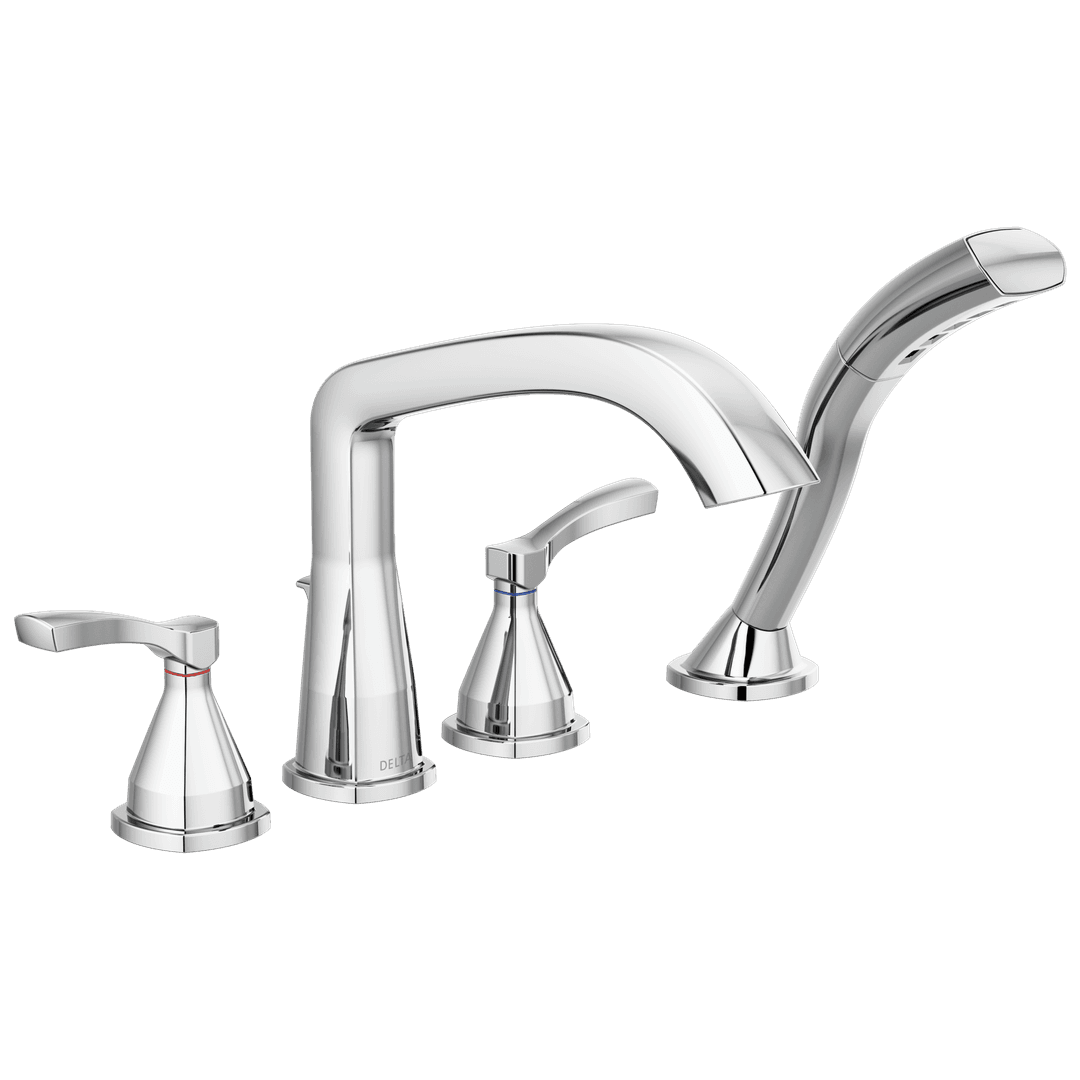 Delta Faucet Stryke Roman Tub Trim With Hand Shower - Lumicoat - Chrome by Delta Faucet