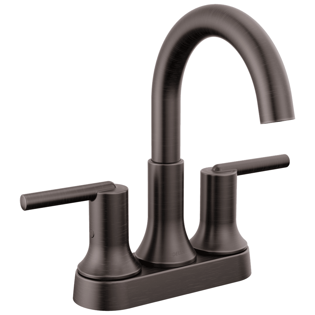Delta Faucet Trinsic Two Handle Centerset Bathroom Faucet - Venetian Bronze by Delta Faucet