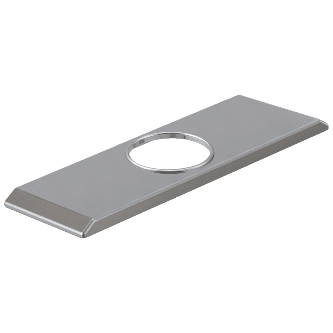 Delta Faucet Pivotale Escutcheon and Gasket - Transitional / Contemporary Bar - Arctic Stainless by Delta Faucet