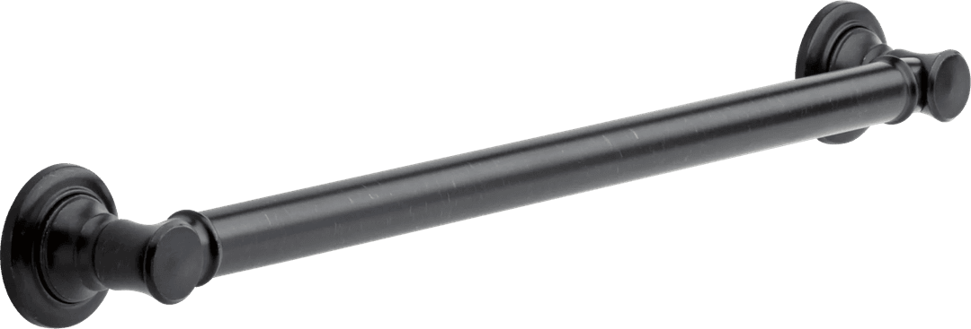 BathSafety 24'' Traditional Decorative ADA Grab Bar - Venetian Bronze by Delta Faucet