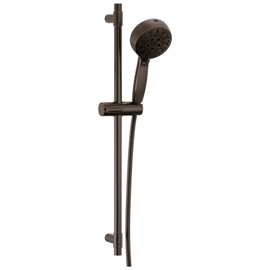Delta Faucet Universal Showering Components 7-Setting Slide Bar Hand Shower with Cleaning Spray - Venetian Bronze by Delta Faucet
