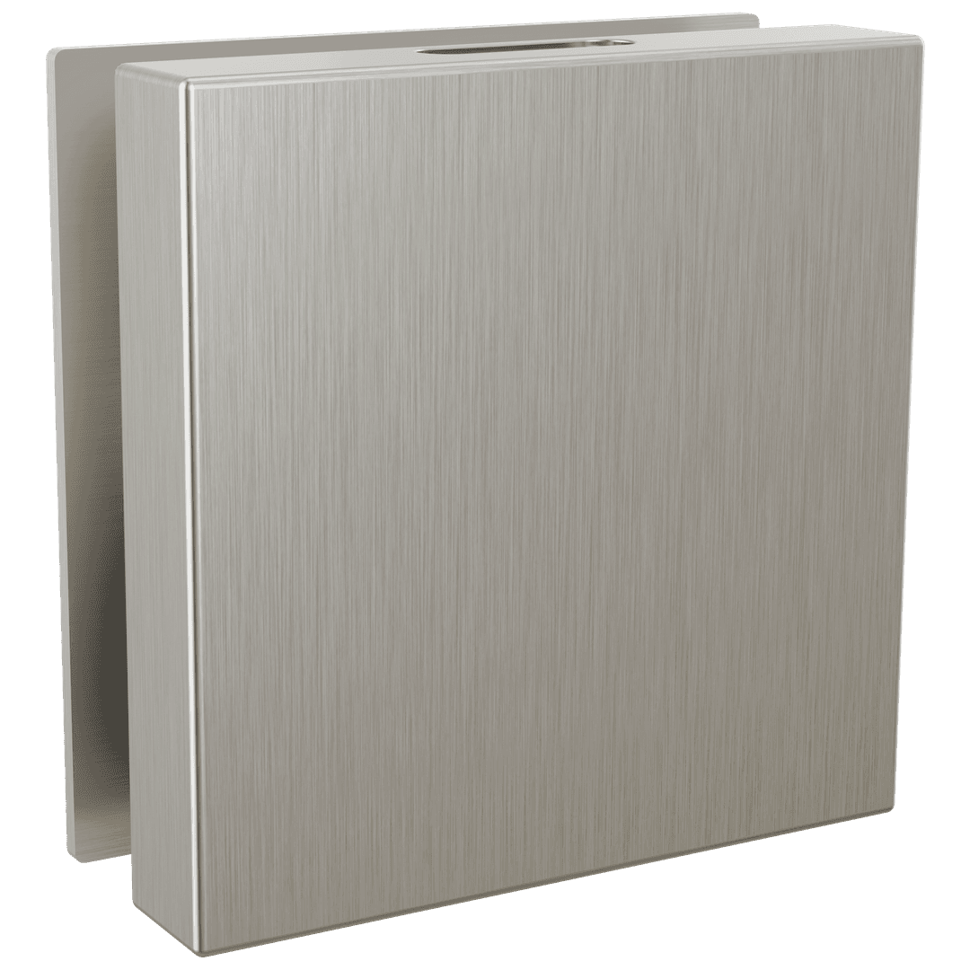 Delta Faucet Universal Showering Components Contemporary Square Steam Head - Lumicoat Stainless by Delta Faucet